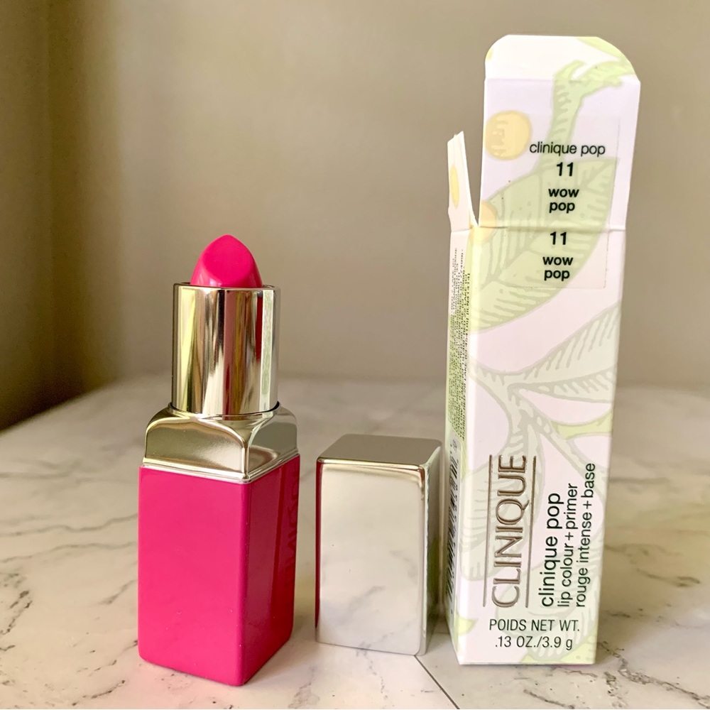 Clinique Pop Lip Colour + Primer - 11 WOW POP 0.13 Oz. Full Size